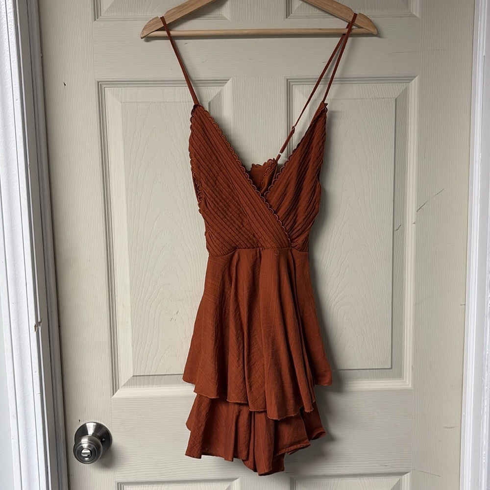 Blue Rain Size M Terracotta Romper
